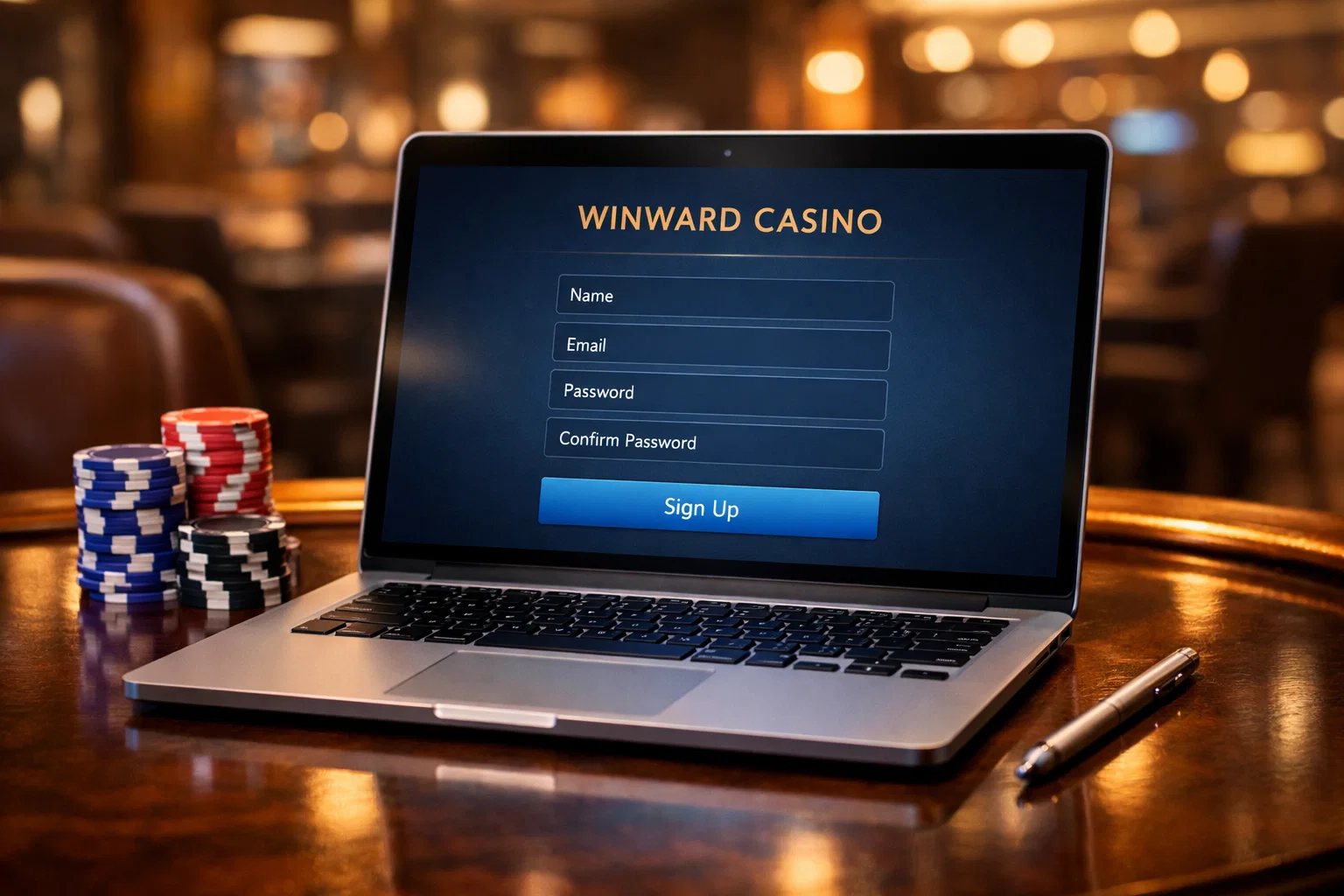 Winward Casino Australia slots and tables
